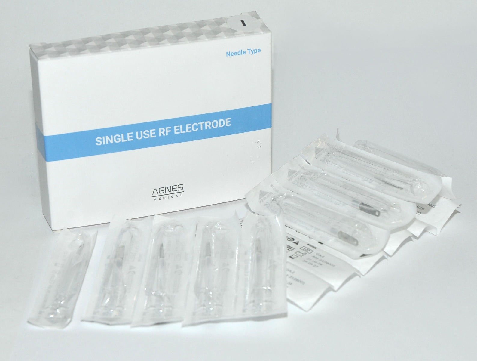 Agnes Medical RF Electrode Needle Type Model GA-I Micro-Insulated x5 Pcs