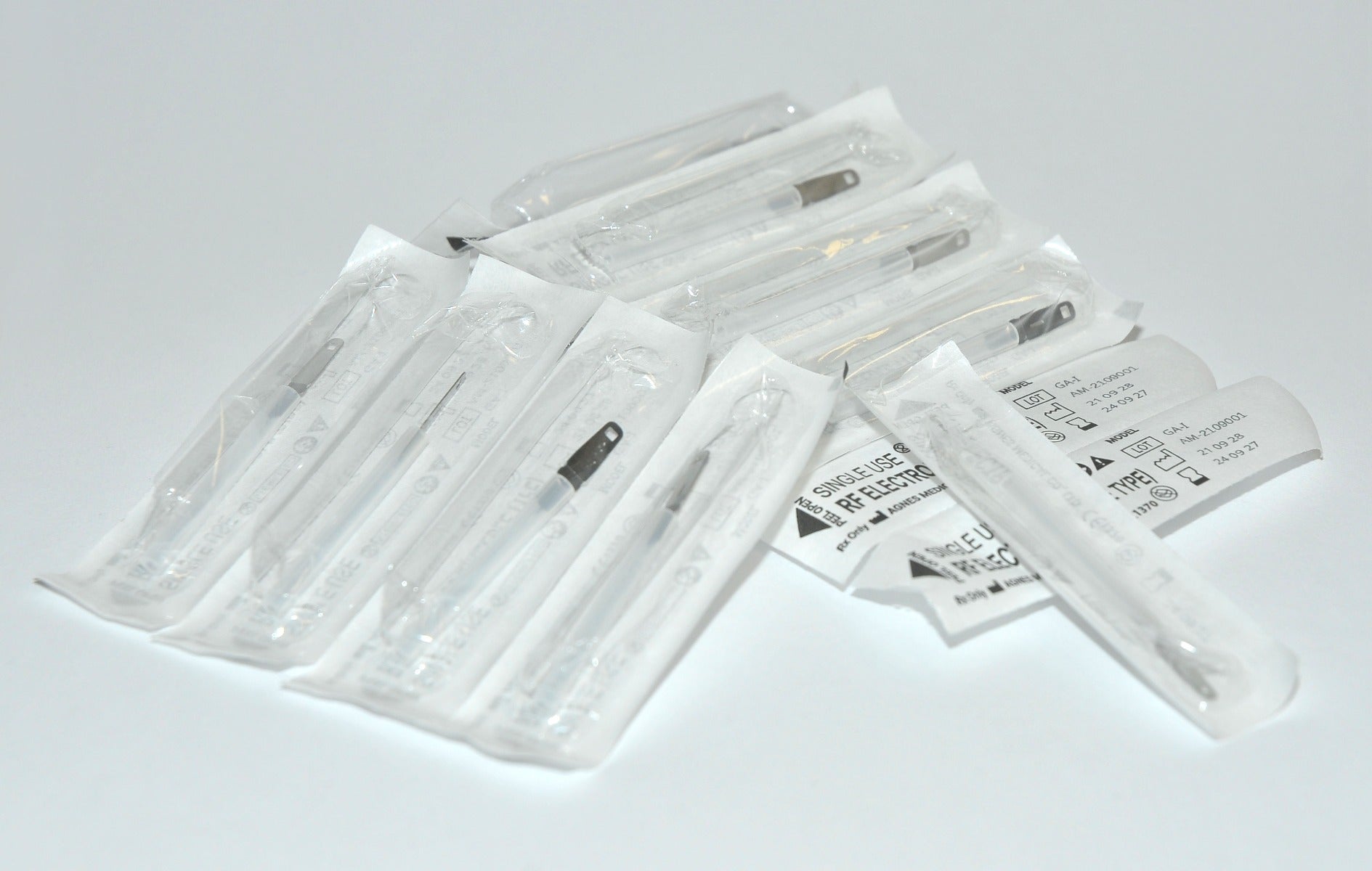 Agnes Medical RF Electrode Needle Type Model GA-I Micro-Insulated x5 Pcs