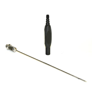 Handpiece Cannula Needle Suction Set Black Handle 3.4 Blunt Spiral Tip 10" Set