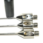 Handpiece Cannula Needle Suction Black Handle Blunt Tri-Port Cannulae x3 Tips