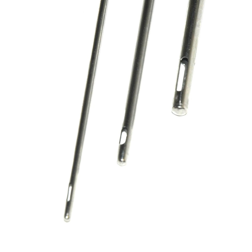 Handpiece Cannula Needle Suction Black Handle Blunt Tri-Port Cannulae x3 Tips