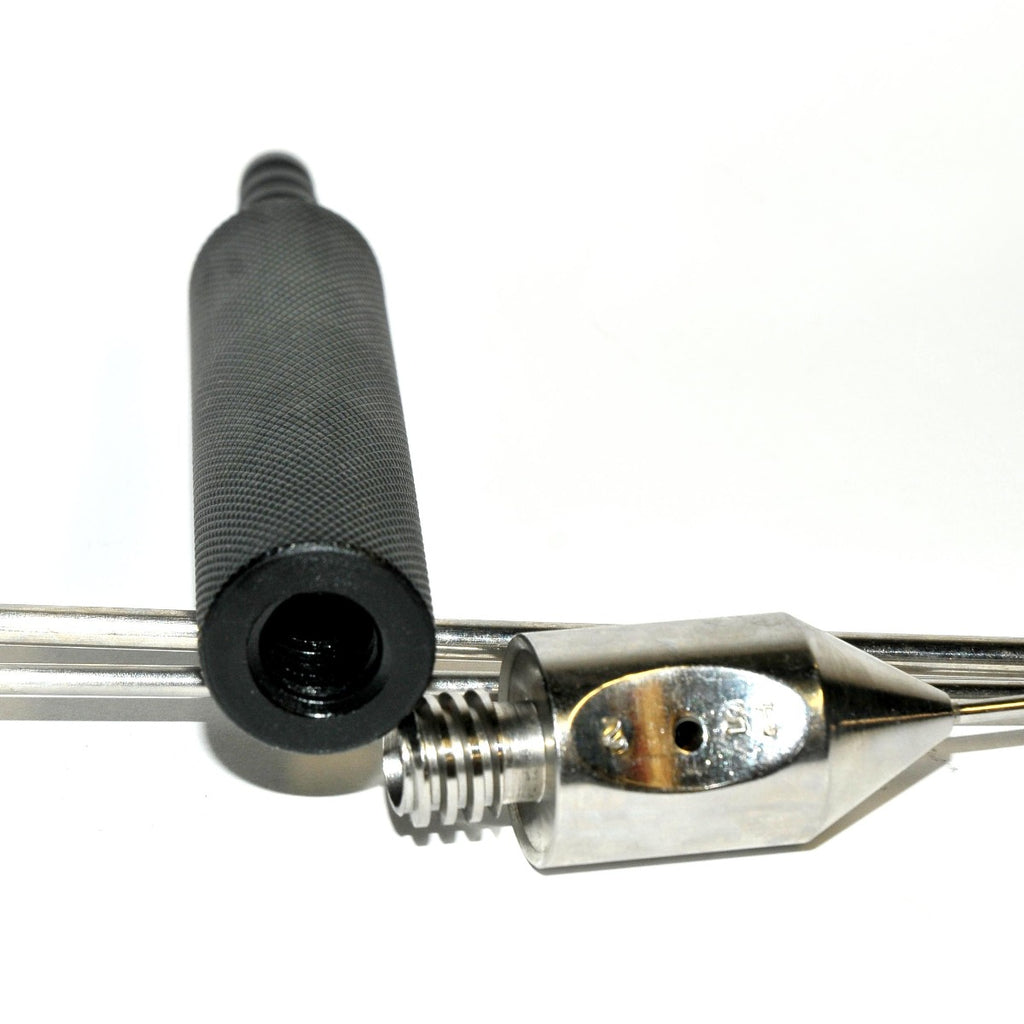 Handpiece Cannula Needle Suction Black Handle Blunt Tri-Port Cannulae x3 Tips