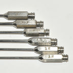 Surgical Cannula 6 Pc Set Blunt Tip Luer-Style Lock Twist Multi-Port Cannulae