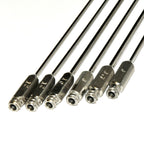 Surgical Cannula 6 Pc Set Blunt Tip Luer-Style Lock Twist Multi-Port Cannulae