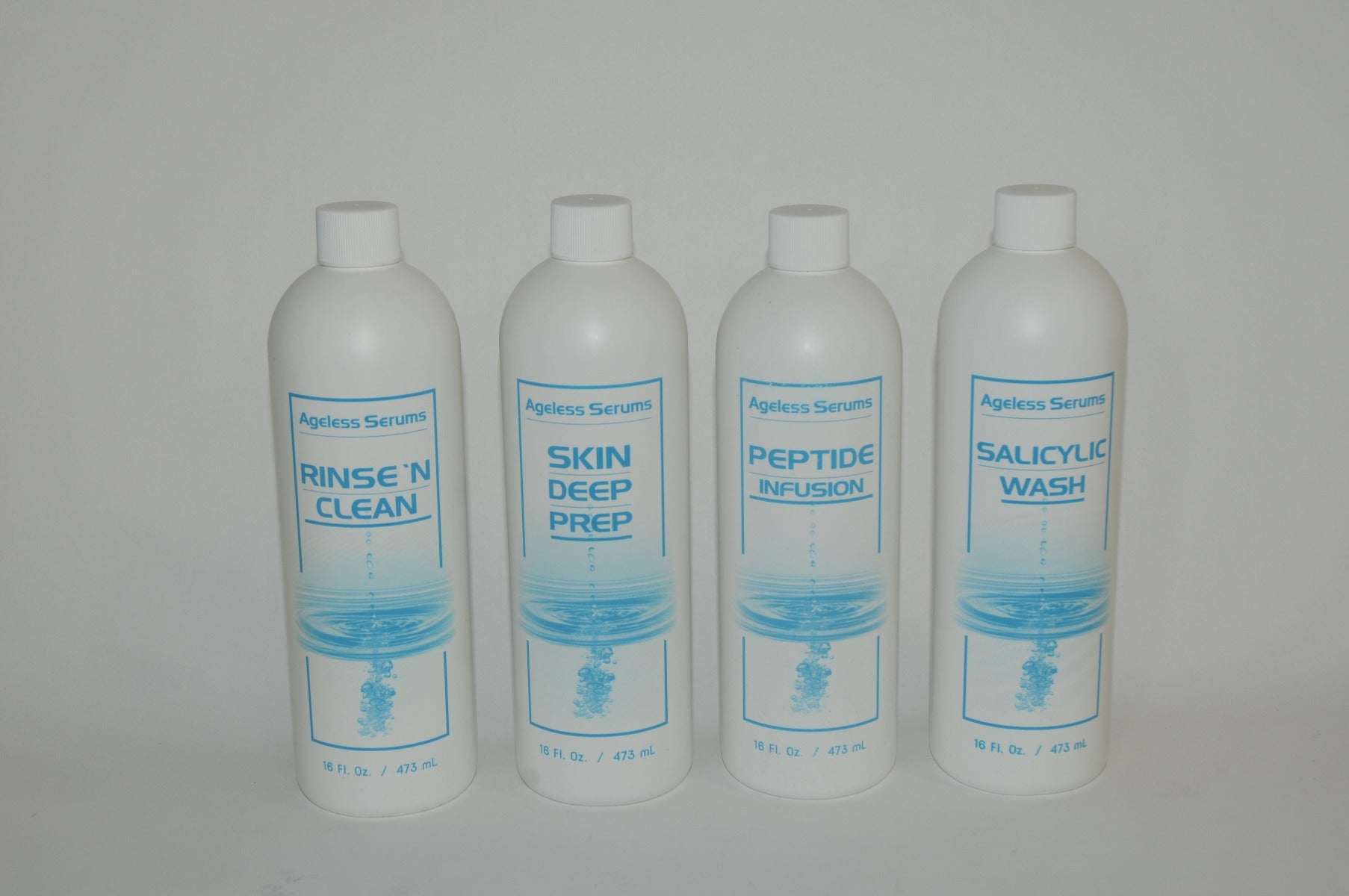 Ageless Serums Anti Aging Skincare Treatment Epidermal Growth Kit x4