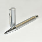 Minimalist Silver Metal Precision Flat Tip Sharp Blade Pocket Scraper Pen Cap