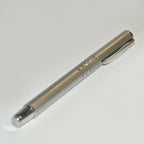 Minimalist Silver Metal Precision Flat Tip Sharp Blade Pocket Scraper Pen Cap