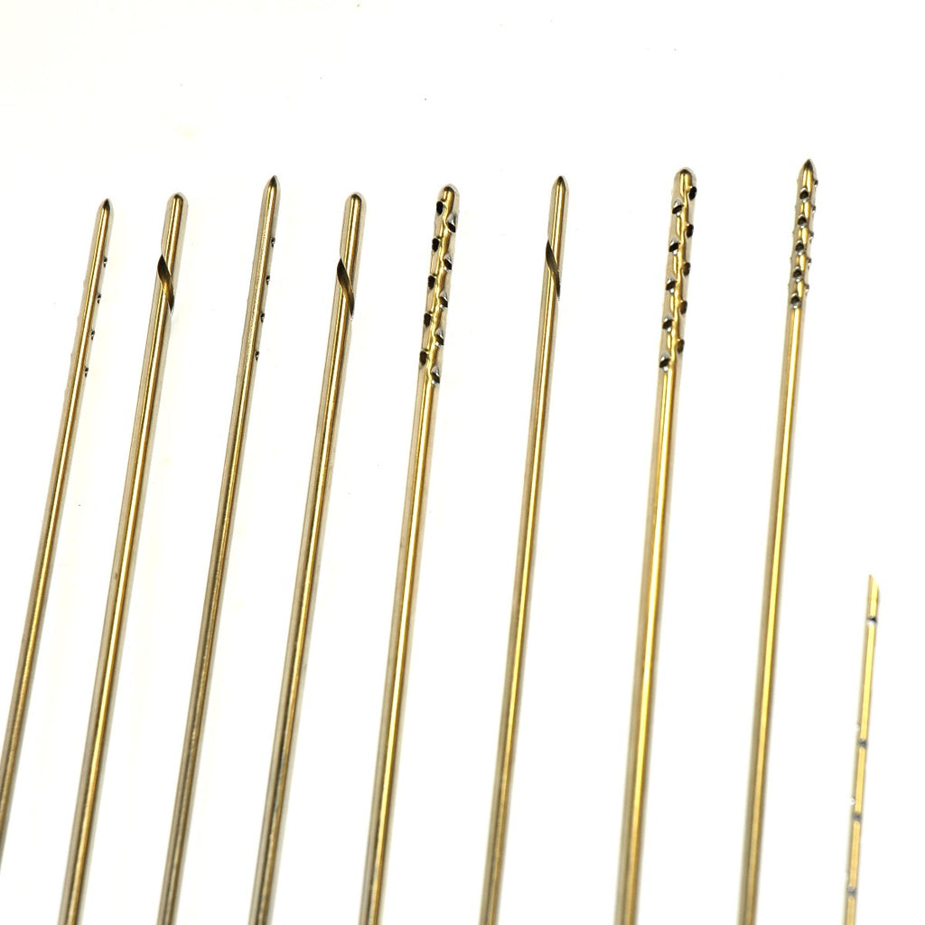 Handpiece Cannula Needle Suction Blunt Multi-Port Cannulae Large 11 Pc Lot Set
