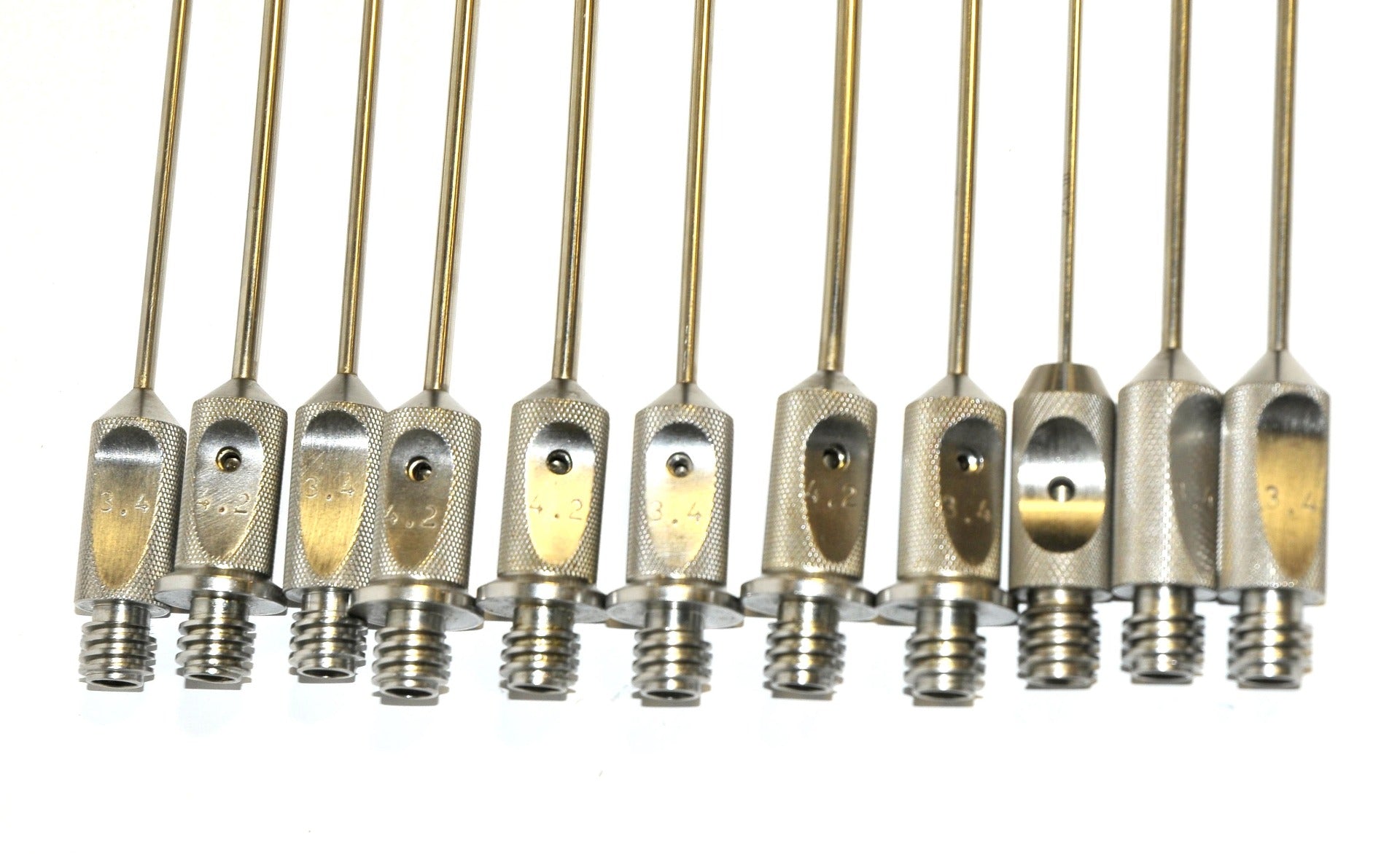 Handpiece Cannula Needle Suction Blunt Multi-Port Cannulae Large 11 Pc Lot Set