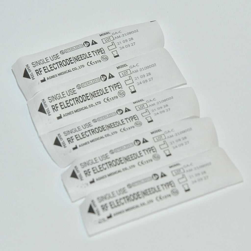 Agnes Medical RF Electrode Needle Type Model GA-C Micro-Insulated x5 Pcs