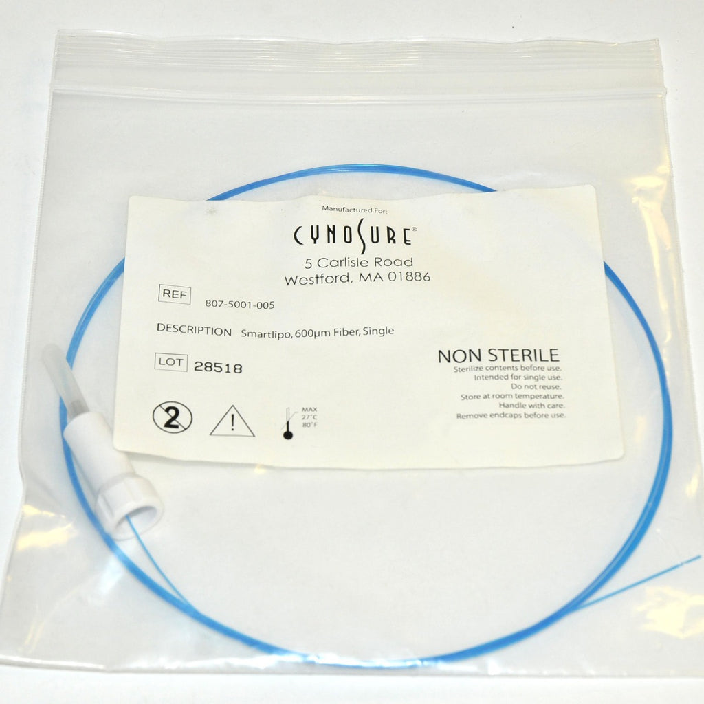 CUSTOM SALE Cynosure SMARTLIPO Laser Blue Fiber SideLaze 600um Lot of 4