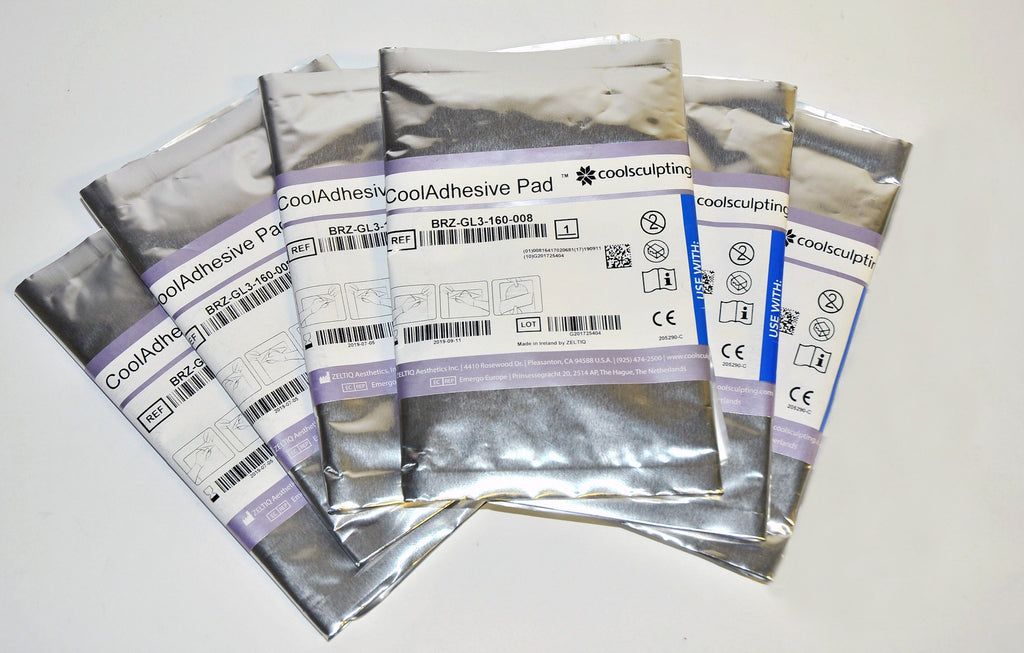 ZELTIQ CoolSculpting CoolAdhesive Pad BRZ-GL3-160-008 CoolSculpt EXP 2019 x3 Pcs