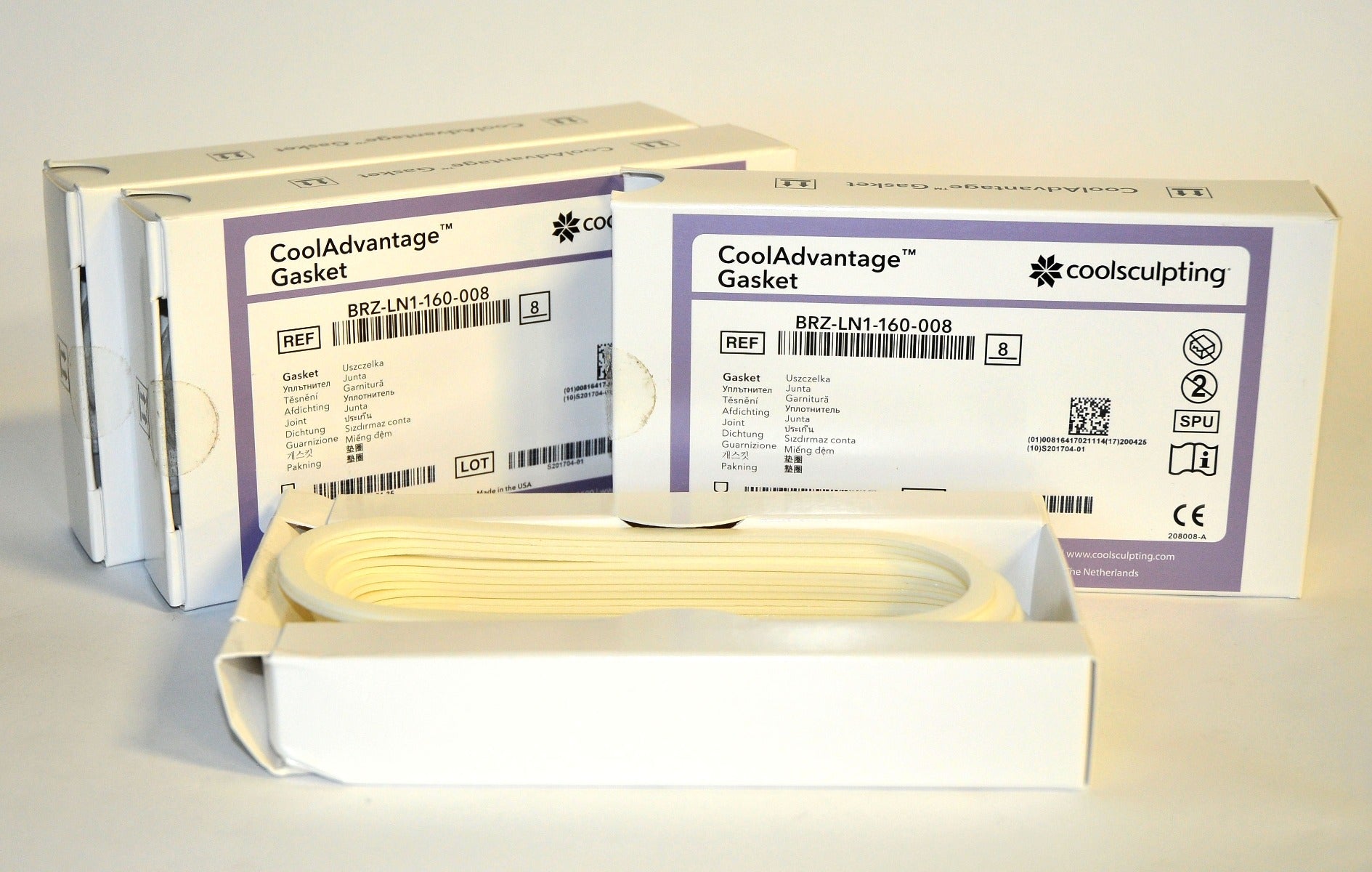 ZELTIQ CoolSculpting CoolAdvantage Gasket BRZ-LN1-160-008 CoolSculpt 2020 x24Pcs
