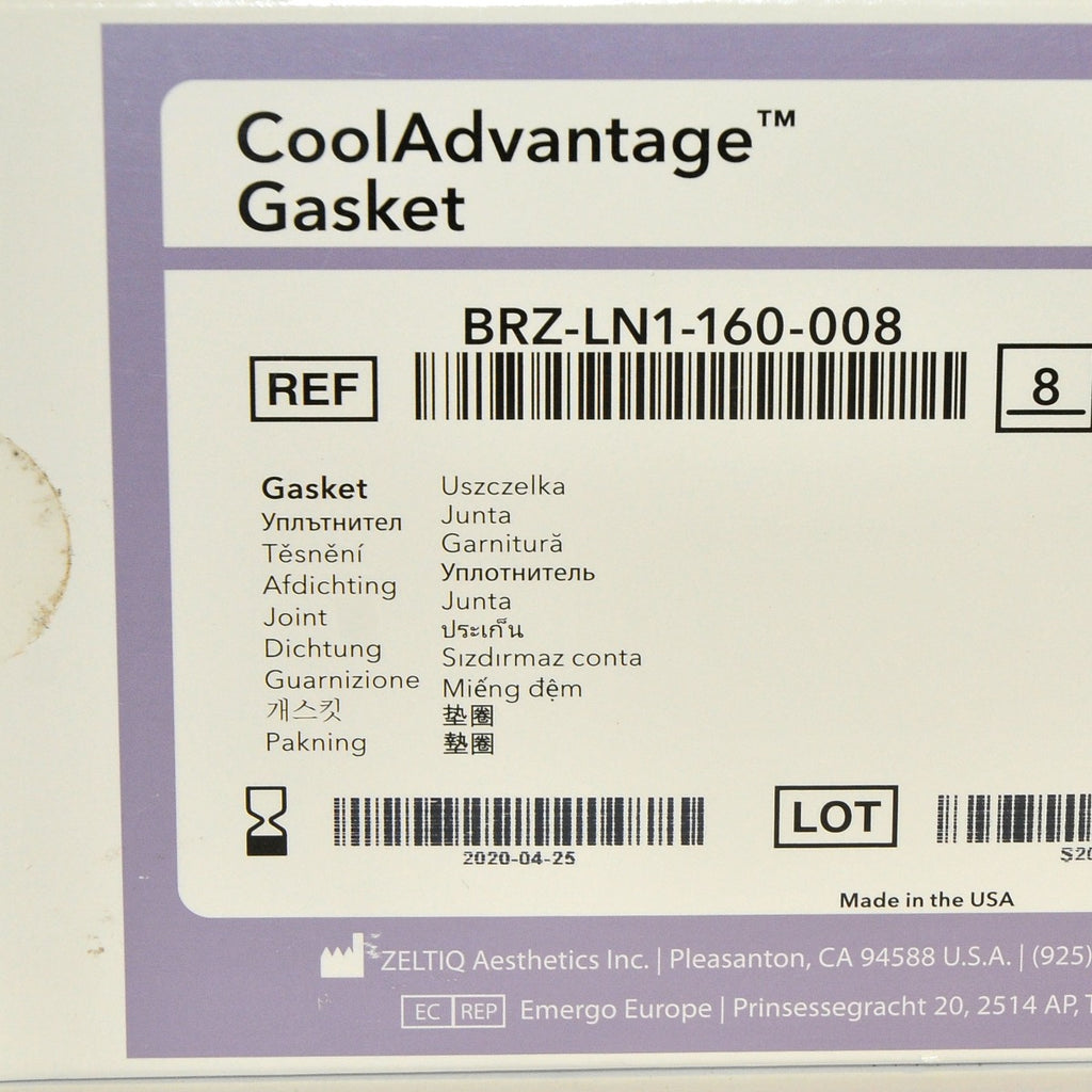 ZELTIQ CoolSculpting CoolAdvantage Gasket BRZ-LN1-160-008 CoolSculpt 2020 x24Pcs