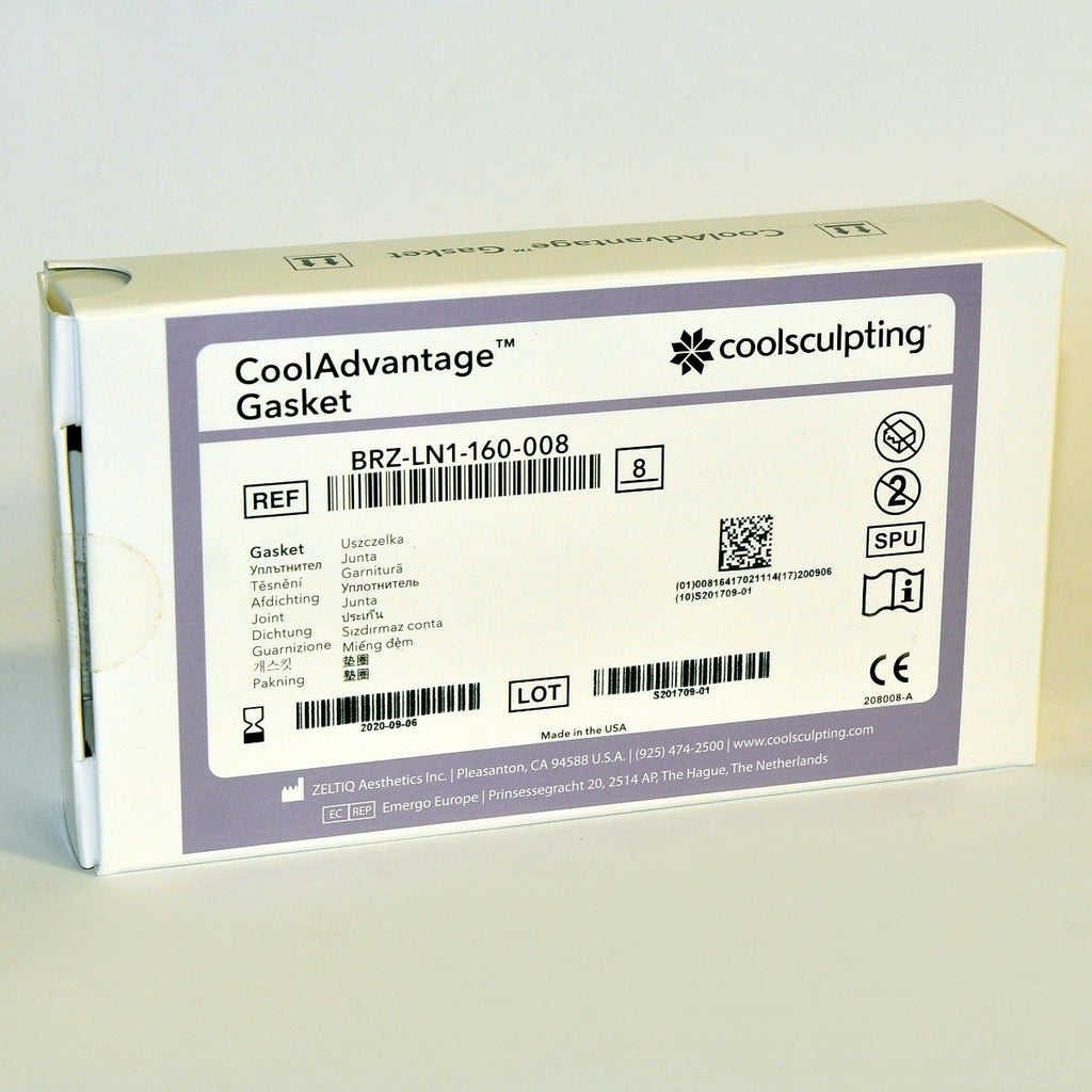 ZELTIQ CoolSculpting CoolAdvantage Gasket BRZ-LN1-160-008 CoolSculpt 2020 x8 Pcs