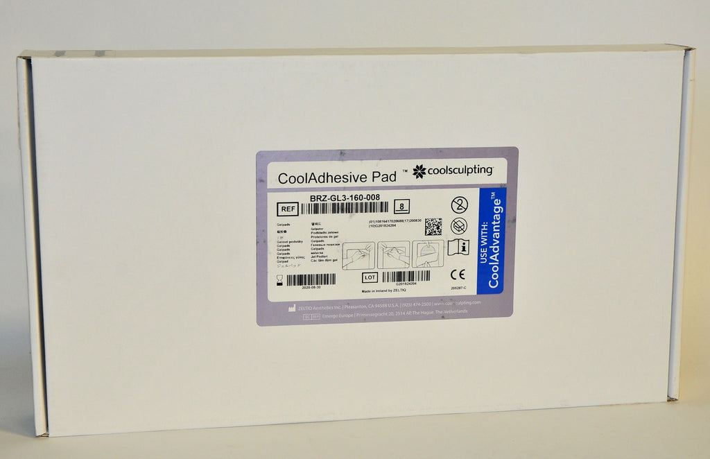 ZELTIQ CoolSculpting CoolAdvantage CoolAdhesive PAD BRZ-GL3-160-008 CoolSculpt 2020 x8 Pcs