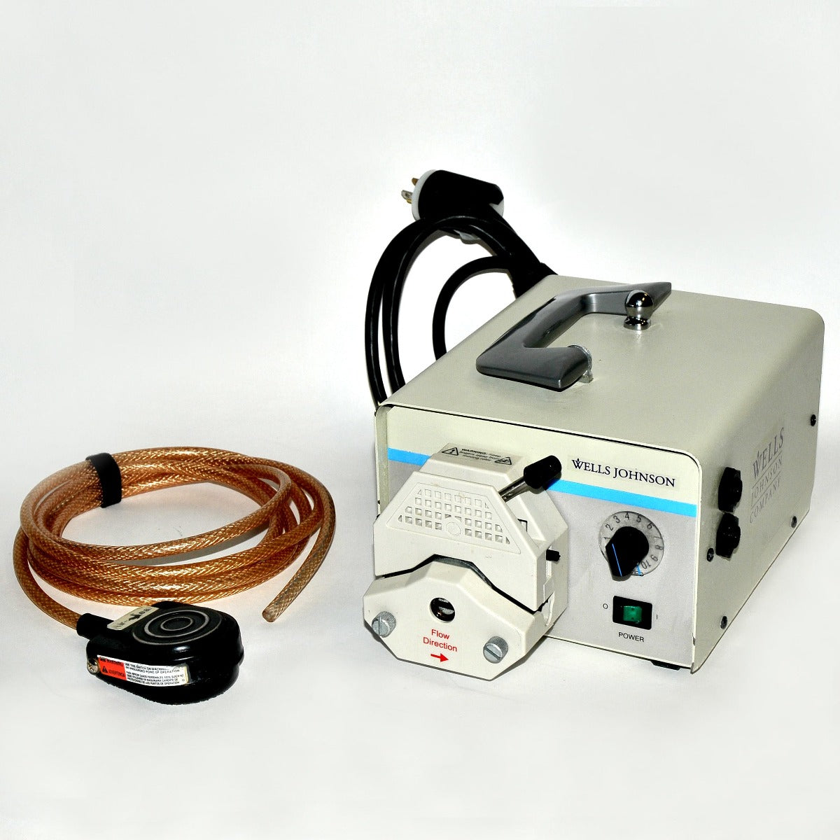 Wells Johnson Peristaltic Anesthesia Infiltration Pump Single Head Tumescent