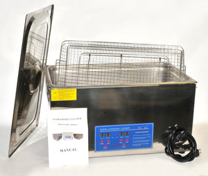 Ultrasonic Cleaner JPS-80A Digital Control LCD Stainless Steel Medical Dental