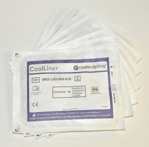 Zeltiq CoolSculpting CoolLiner Purple BRZ-LN2-06X-016 Plus CoolCurve+ x8Pcs 7/21