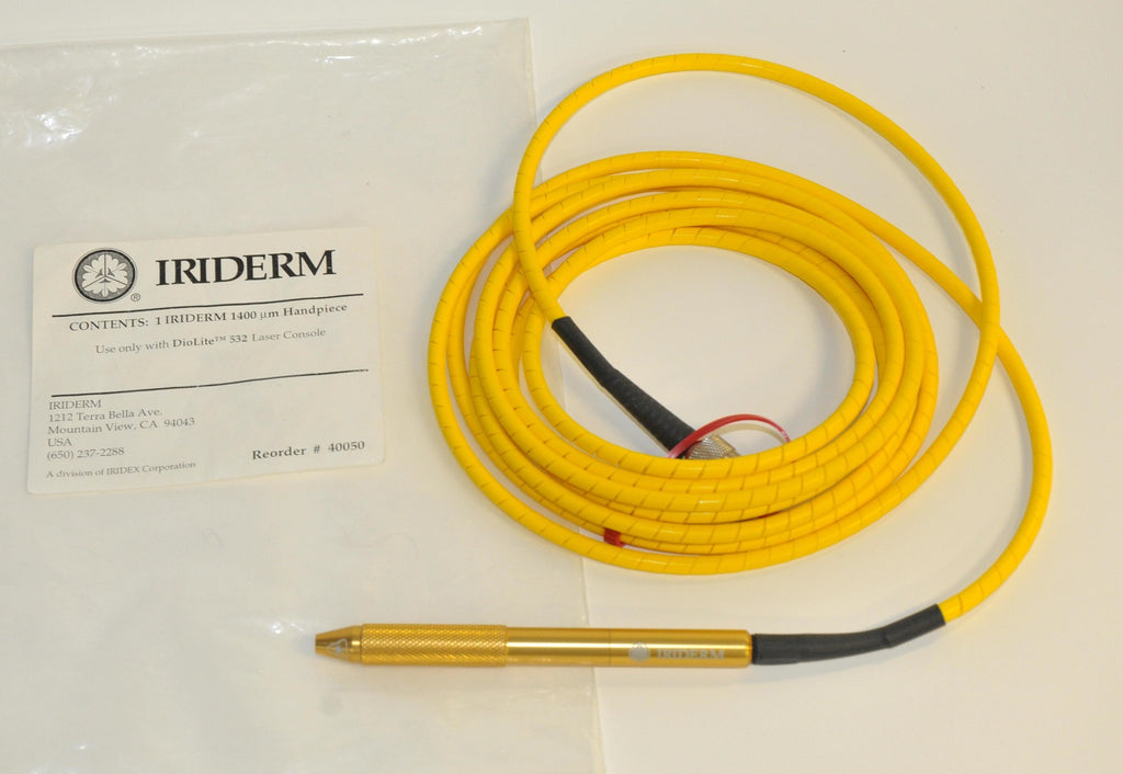 Iridex Iriderm DioLite 532nm Laser Dio 1400um Micron Spot Handpiece 40050 PARTS