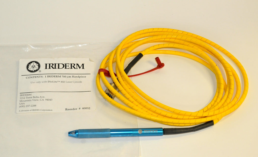 Iridex Iriderm DioLite 532 nm Laser Dio 700 um Micron Spot Handpiece 40052 PARTS