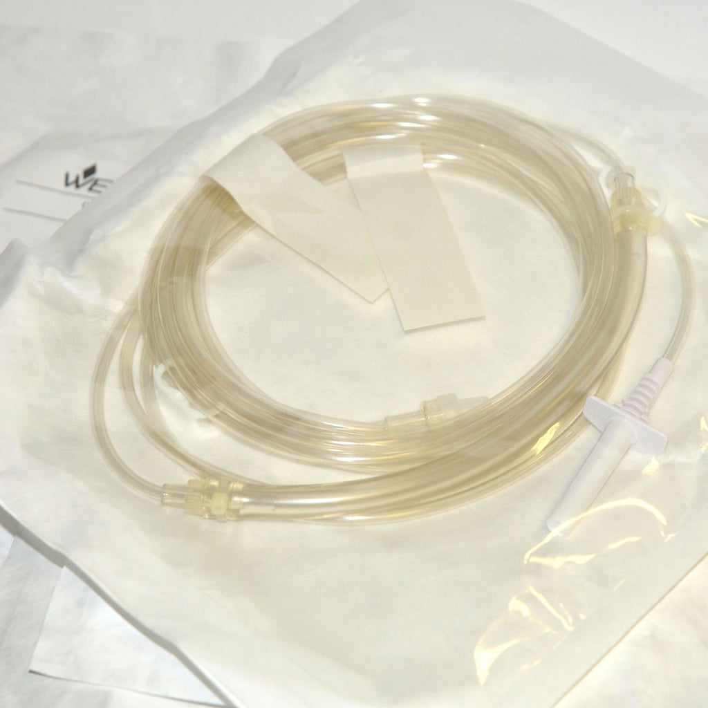 Wells Johnson CB Infiltration Tubing 24-6008-00 Exp 06/2022 (x4 Pcs) Clear Tube