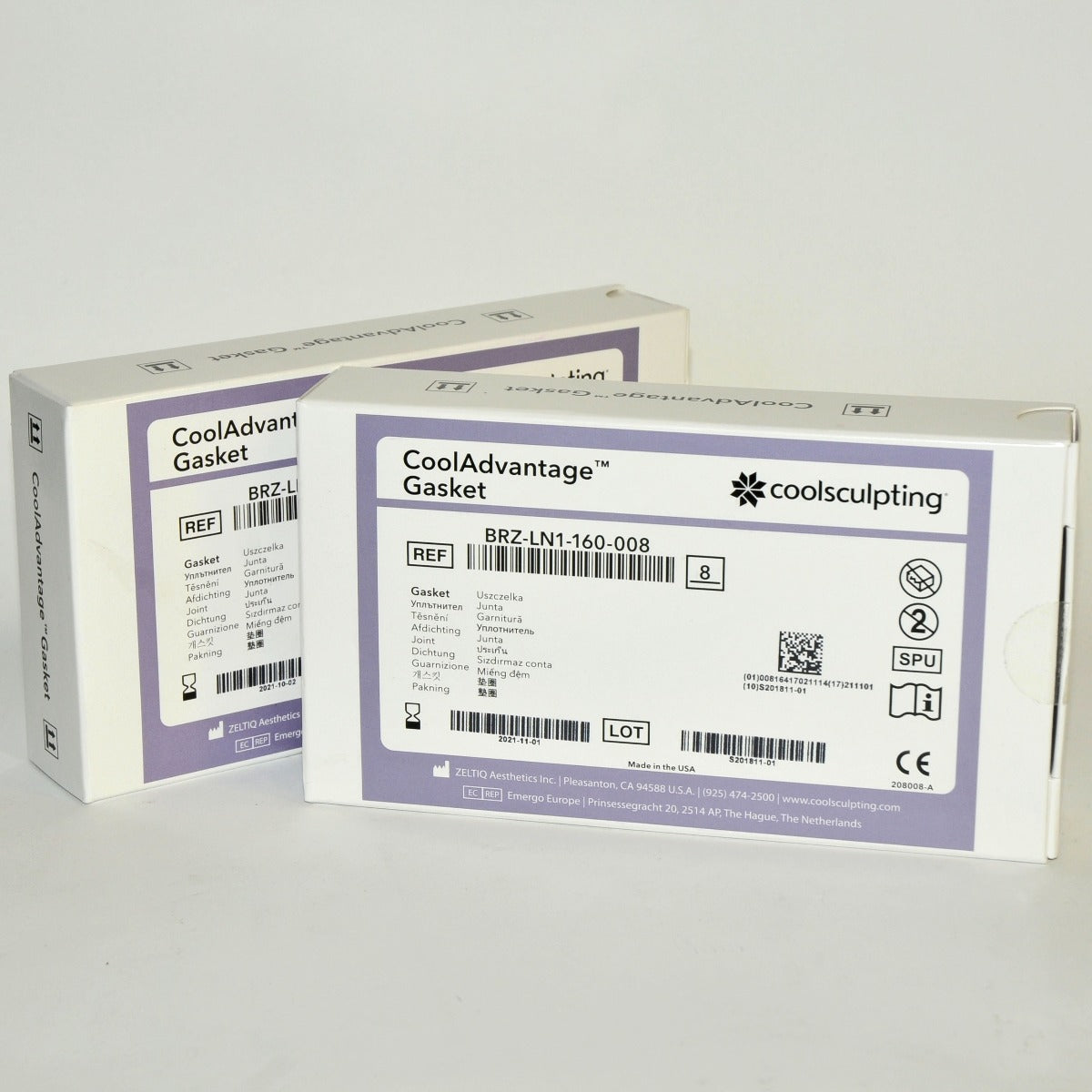 ZELTIQ CoolSculpting CoolAdvantage Gasket BRZ-LN1-160-008 Lot 13 Pcs