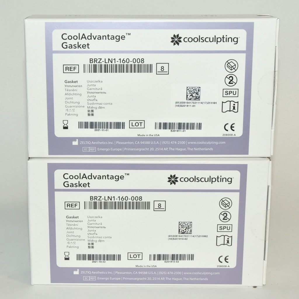 ZELTIQ CoolSculpting CoolAdvantage Gasket BRZ-LN1-160-008 Lot 13 Pcs