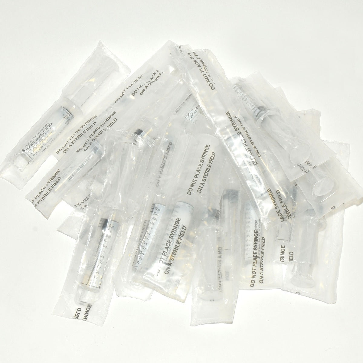 Prefilled Flush 12mL Syringe Normal Saline IV 10 mL Fill Exp 2022 Lot x20 Pcs