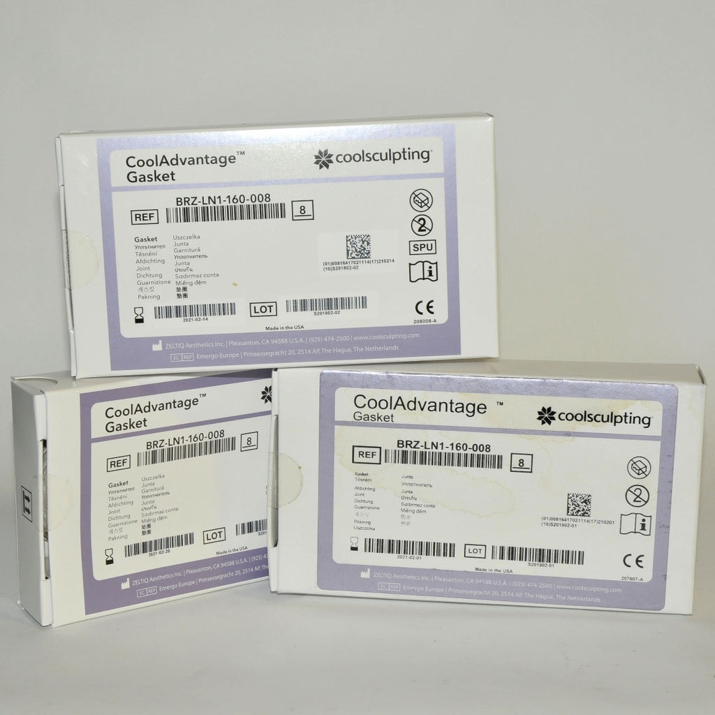 ZELTIQ CoolSculpting CoolAdvantage Gasket BRZ-LN1-160-008 Lot 24 Pcs EXP 2021