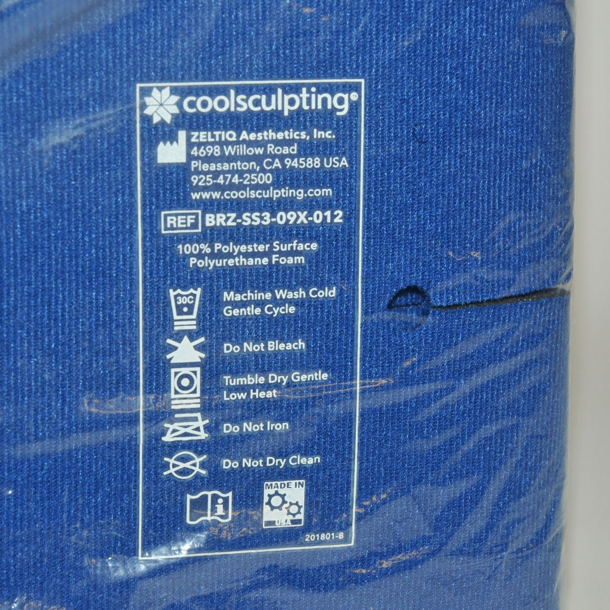 Zeltiq CoolSmooth Pro Securement Straps BRZ-SS3-09X-012 CoolSculpting - Pack of 2