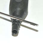 Handpiece Needle Suction Aspirator Handle 2-Port Heavy Duty Cannula 6" 2 Hole
