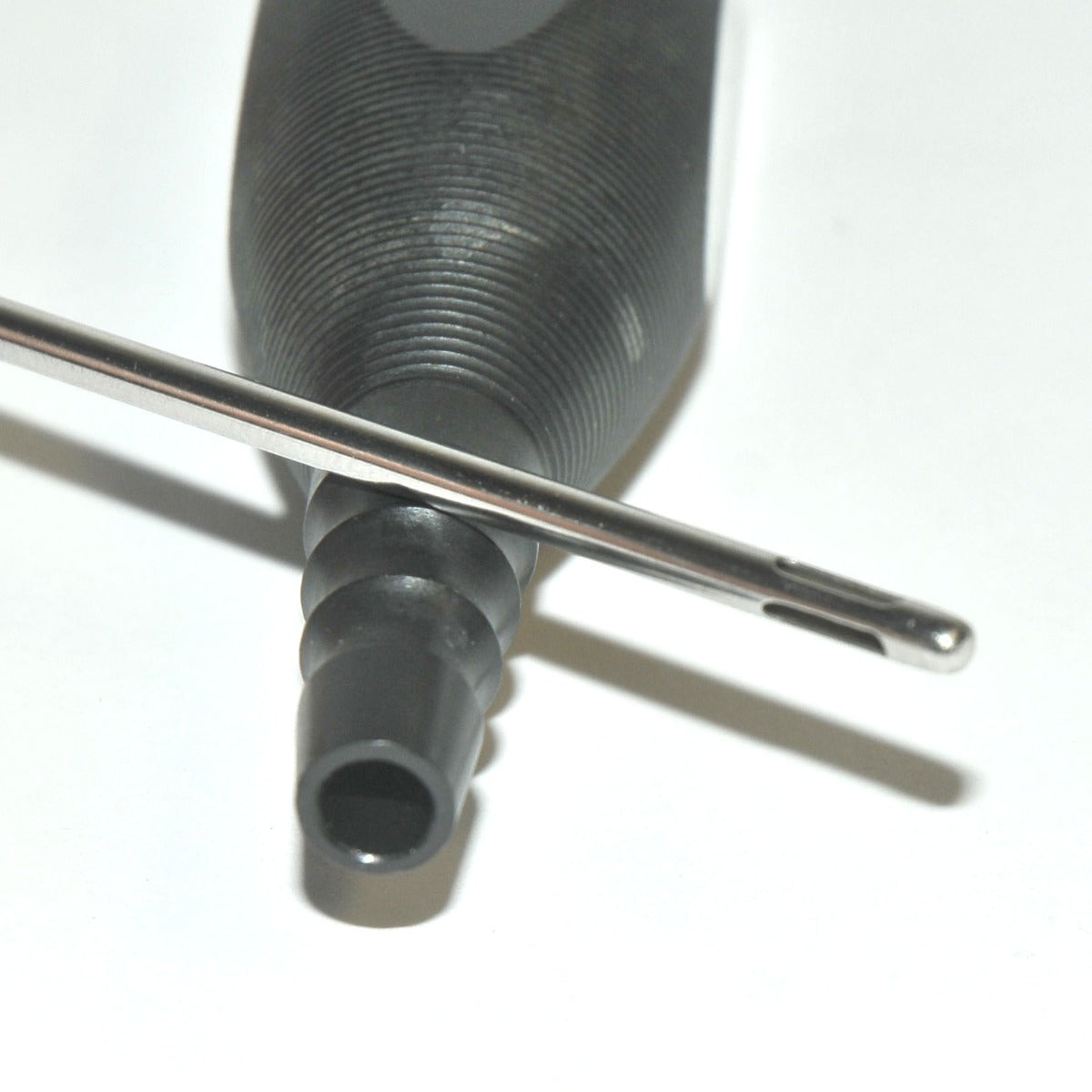 Handpiece Needle Suction Aspirator Handle 2-Port Heavy Duty Cannula 6" 2 Hole