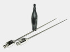 Handpiece Needle Suction Black Handle Aspirator Long Cannula 13-Hole Cannulae