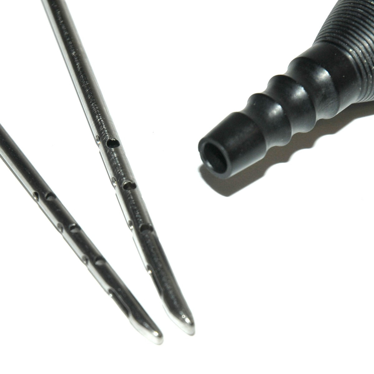 Handpiece Needle Suction Black Handle Aspirator Long Cannula 13-Hole Cannulae