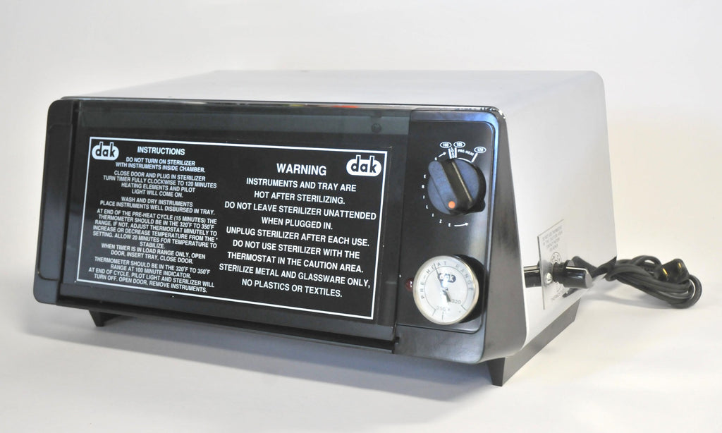 DAK 1400 Watt Instrument Tool Sterilizer 652-T Dental Ophtalmology Dry Heat PART