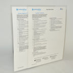 Zeltiq CoolSculpting QUICK START GUIDE Vacuum Applicator BRZ-001-OSG-ENG-E Sheet