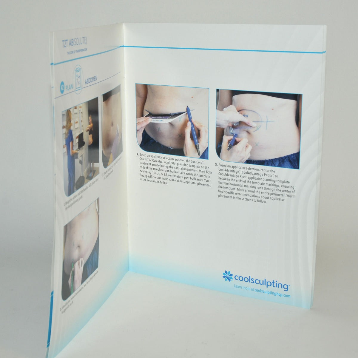 Zeltiq CoolSculpting T2T ABSOLUTE Core of Transformation User Guide Abdomen