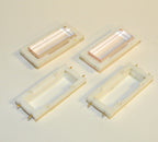Palomar Medilux R Sapphire Crystal Tip Laser Guide w Outer Housing LOT PARTS
