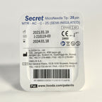 Zarin 25 Pin Microneedle Tip Semi Insulated SecretRF Secret RF MTR-AC-C-25 x10Pc