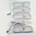 Micro USB Android MP3 Tablet Nexus SMA Port White Phone 6' Charging Cables x5Pcs