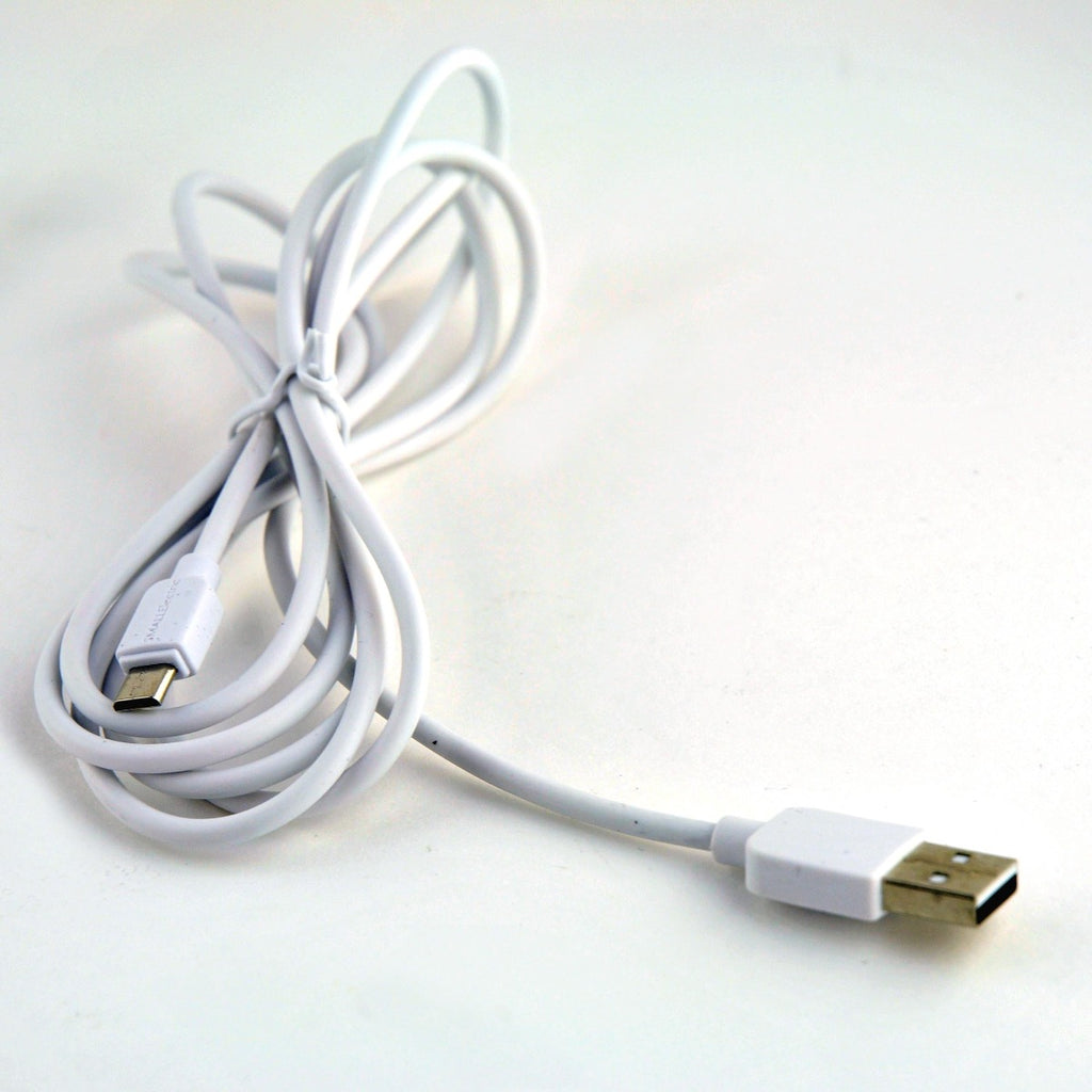 Micro USB Android MP3 Tablet Nexus SMA Port White Phone 6' Charging Cables x5Pcs