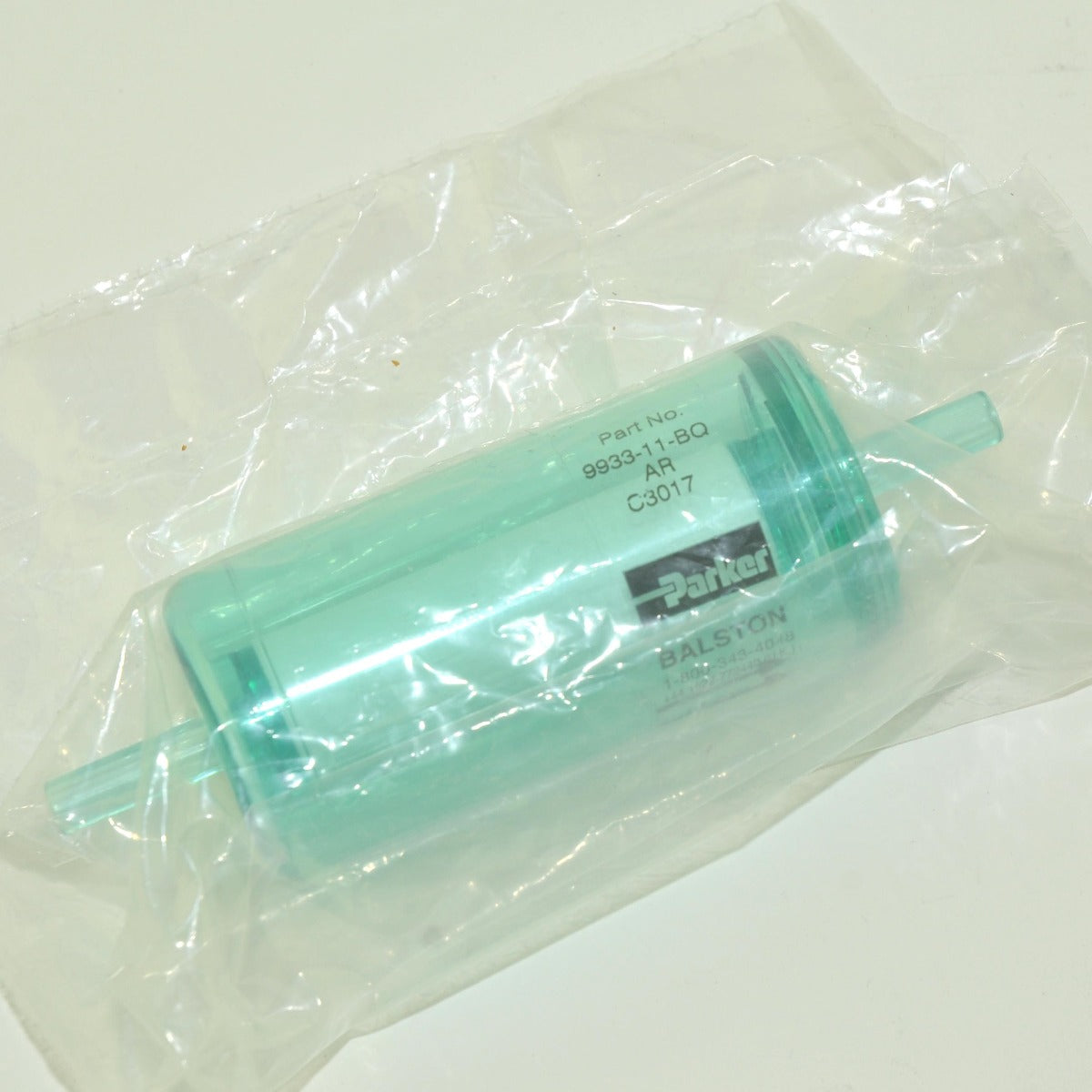 Parker Balston 9933-11-BQ Laser Water Coolant Filter 1/4" OD Small NEW (x1 Pc)