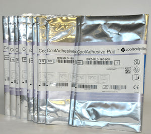ZELTIQ CoolSculpting CoolAdhesive Pad CoolAdvantage BRZ-GL3-160-008 EXP (x10Pcs)