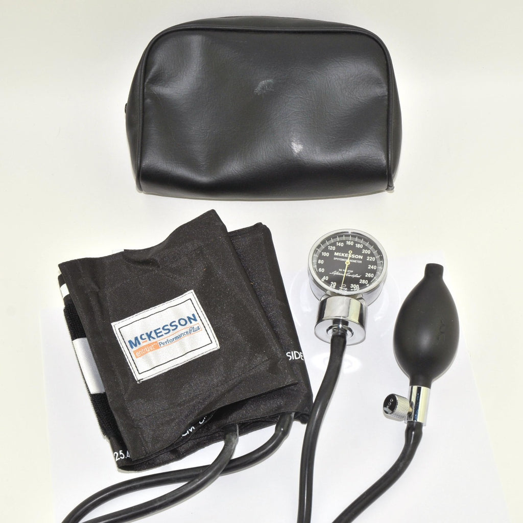 McKesson Sphygmomanometer Lifetime Certified Adult Sz Cuff Blood Pressure Tester