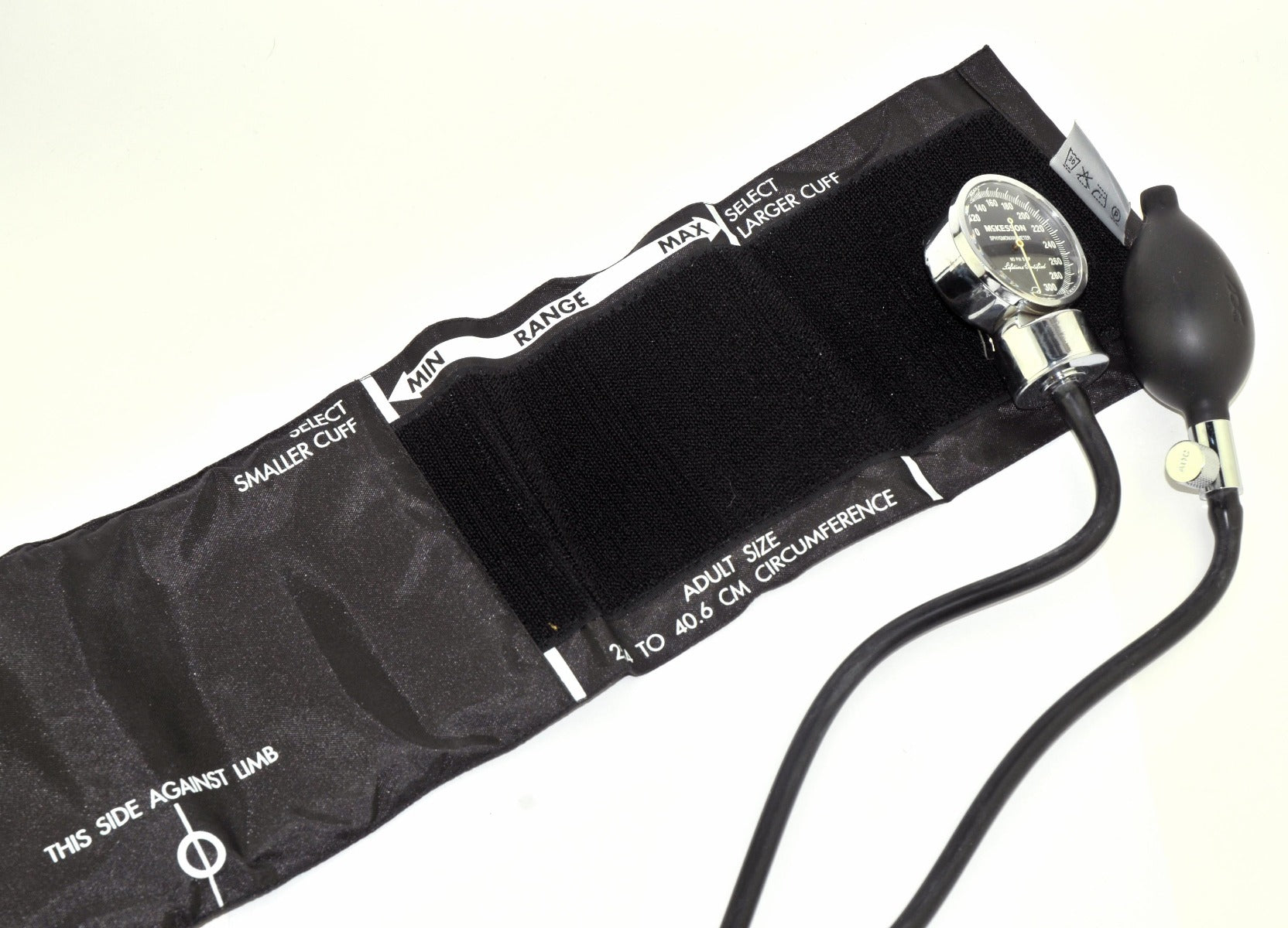 McKesson Sphygmomanometer Lifetime Certified Adult Sz Cuff Blood Pressure Tester