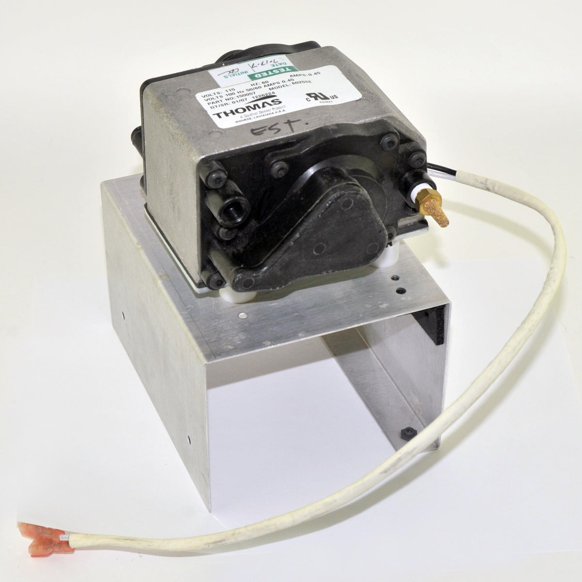 Thomas Linear Compressor Vacuum Pump 6025SE 115V 6025 SE 150057 Electrical PARTS
