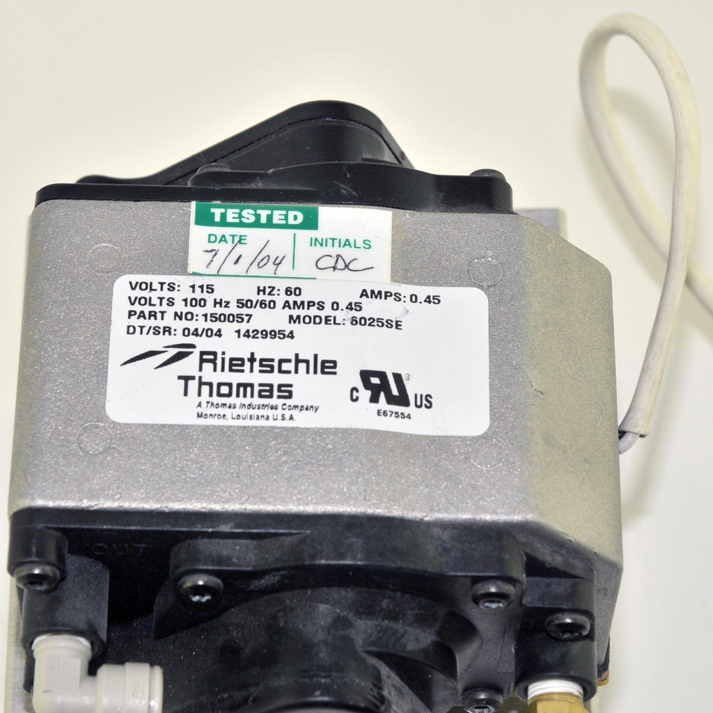 Thomas Rietschle Linear Compressor Vacuum Pump 6025SE 115V 6025 SE 150057 PARTS