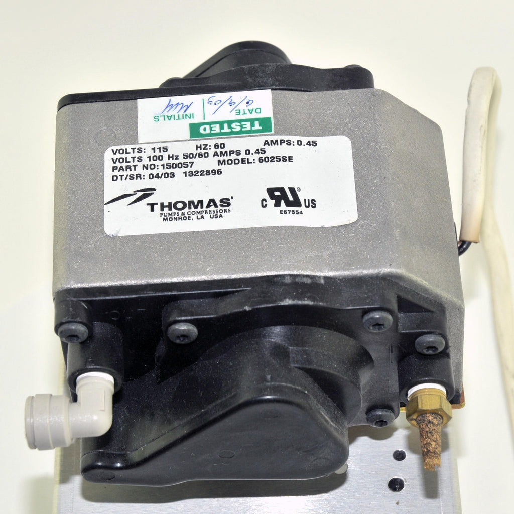 Thomas Linear Compressor Vacuum Pump 6025SE 115V 6025 SE w/Pigtail PARTS AS IS