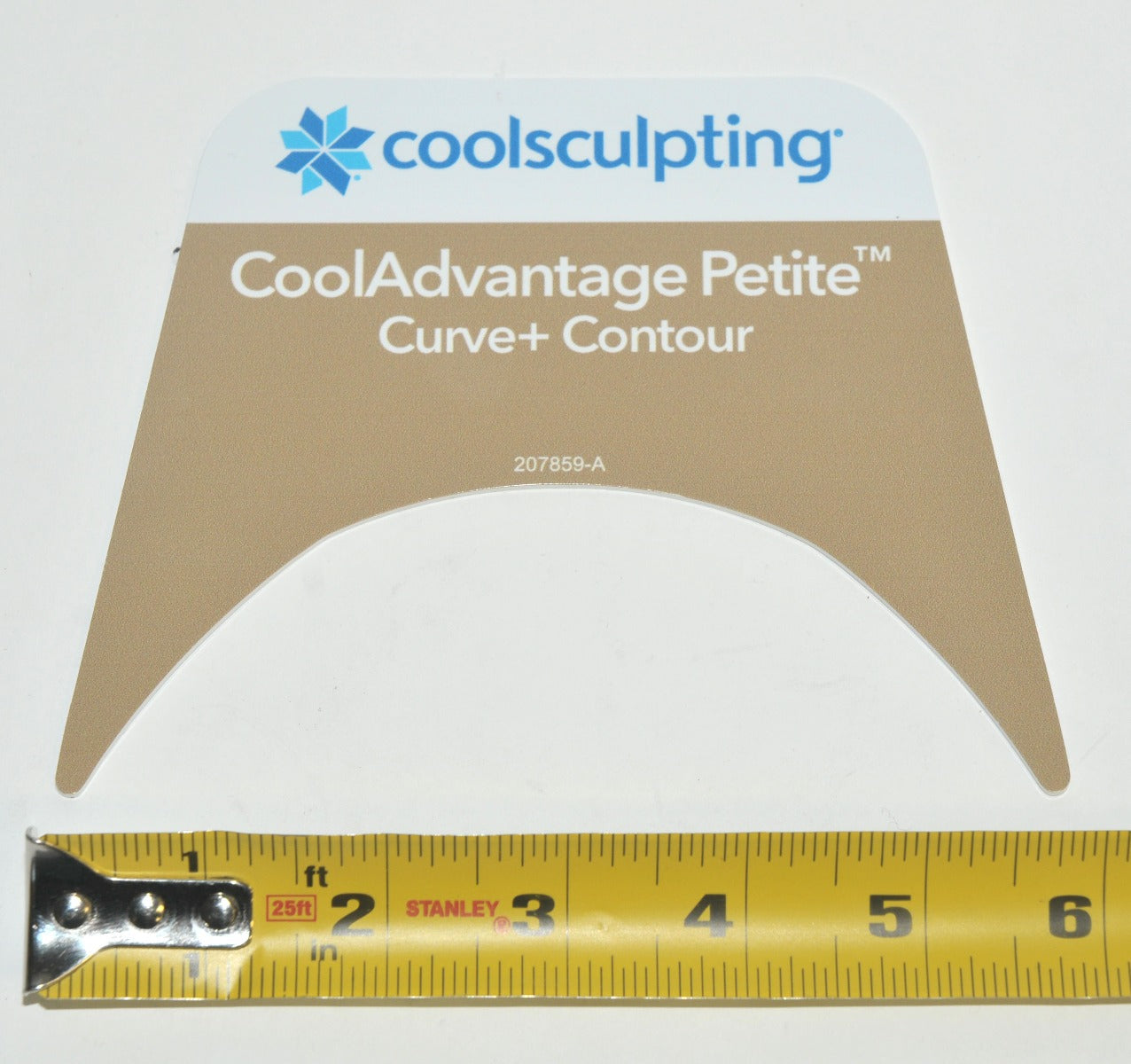 Zeltiq CoolSculpting CoolAdvantage Petite Curve+ Contour Marking Card 207859-A